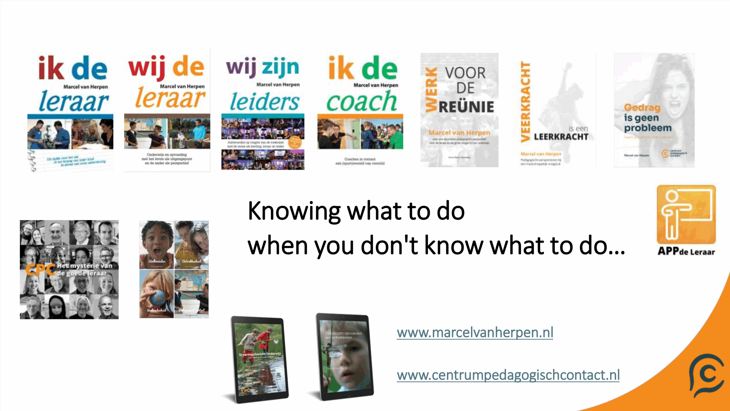 Knowing What to Do When You Don’t Know What to Do