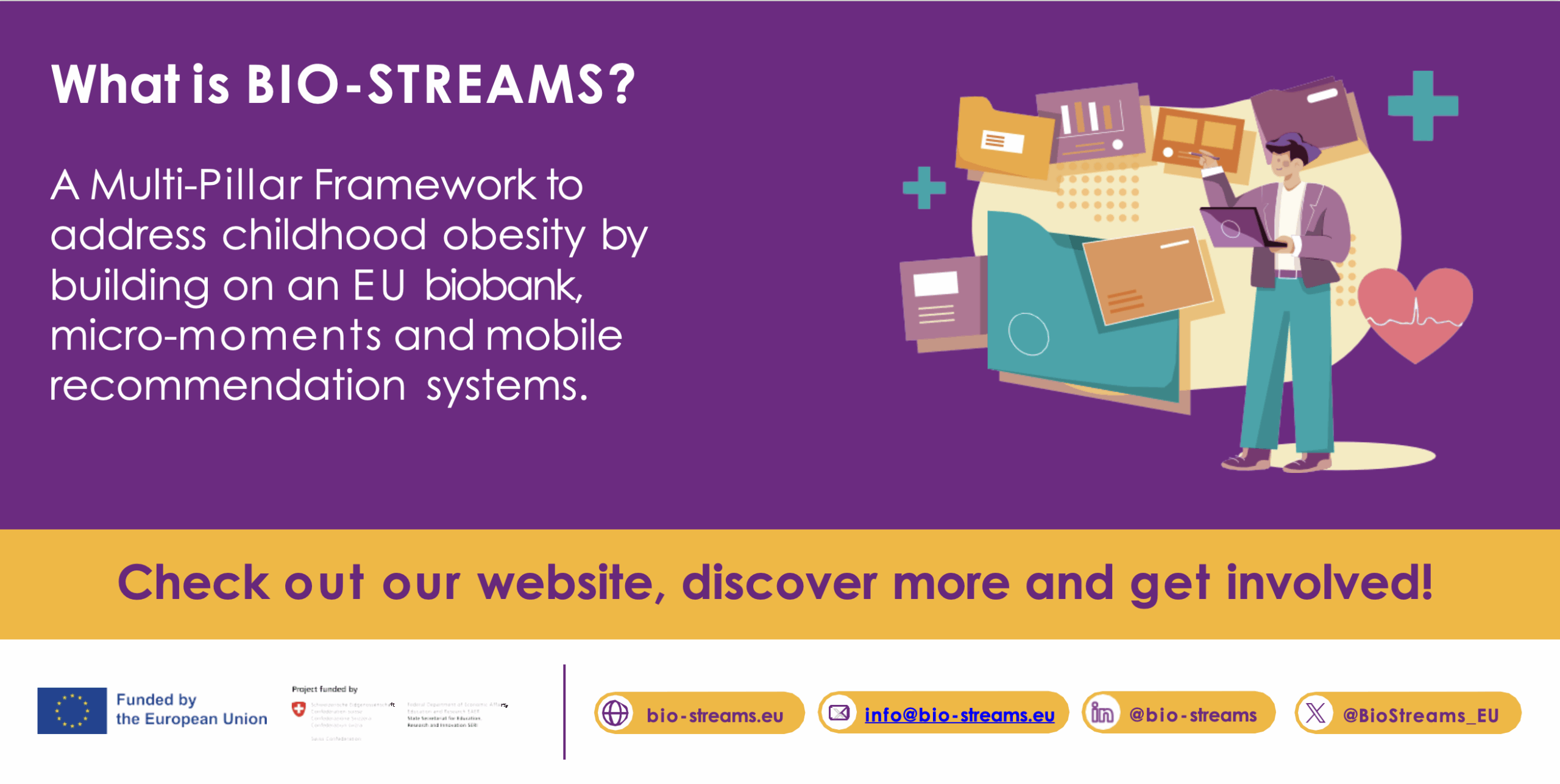 Bio-streams: Promoting Healthy Lifestyles and Balanced Diets in School