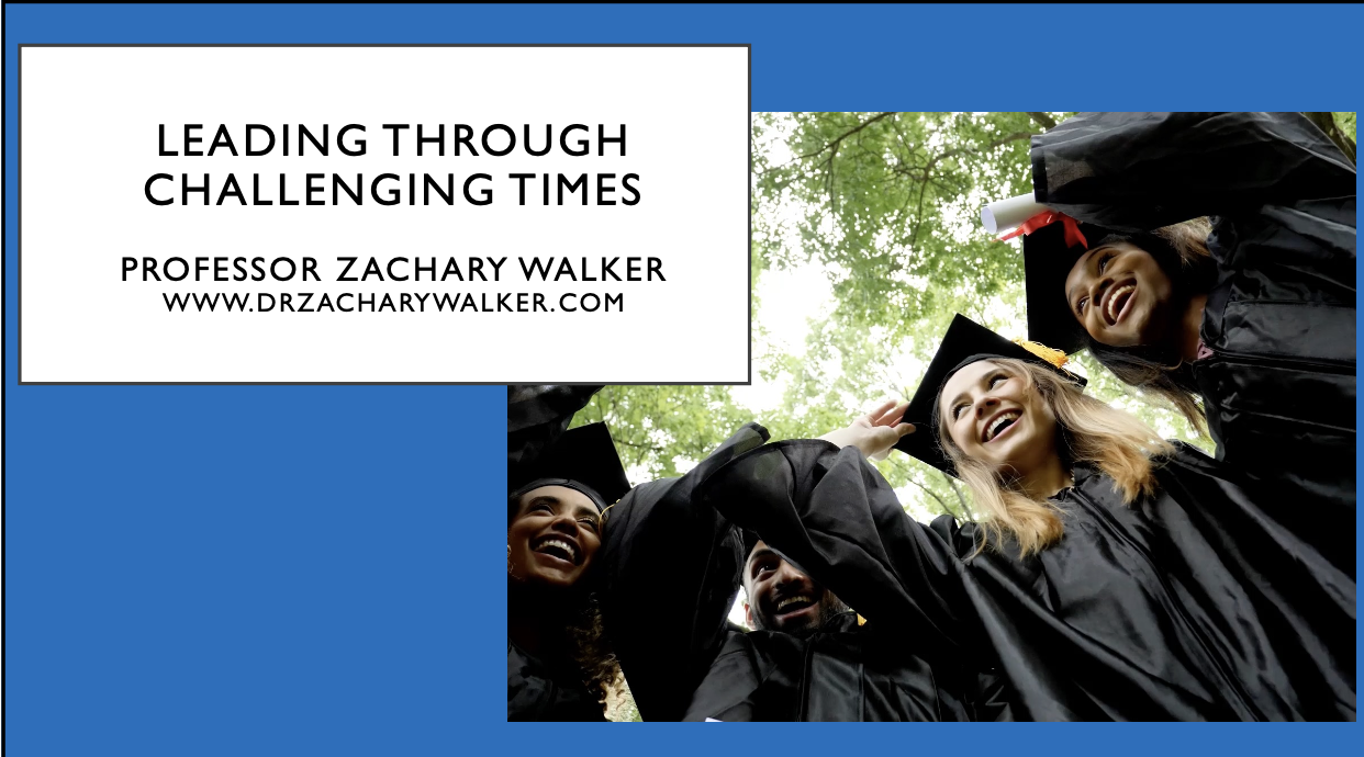 Leading Through Challenging Times (Keynote)
